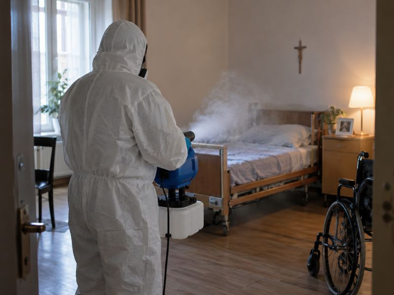 Szpital, hospicjum czy dom – gdzie specjalistyczne sprzątanie po zmarłym jest naprawdę potrzebne?